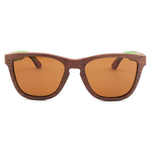Retro Trend Men's Wooden Sunglasses in 2023 Walnut Sandwich Bamboo Wood Polarized UV400 Men's and Women's Sunglasses