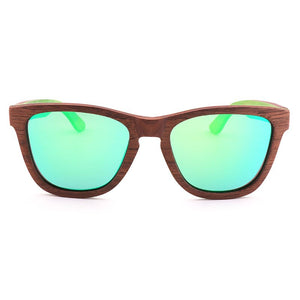 Retro Trend Men's Wooden Sunglasses in 2023 Walnut Sandwich Bamboo Wood Polarized UV400 Men's and Women's Sunglasses