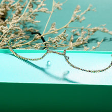 Load image into Gallery viewer, Rhinestone Chain Eyeglass Frames Women Diamond Sunglasses Frames For Female Men Colorful Glasses Frames Eyewear Sunglasses