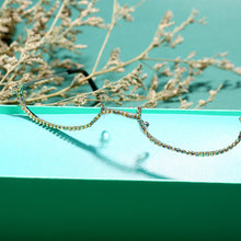 Load image into Gallery viewer, Rhinestone Chain Eyeglass Frames Women Diamond Sunglasses Frames For Female Men Colorful Glasses Frames Eyewear Sunglasses