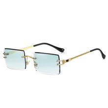 Load image into Gallery viewer, Rimless Rectangle Sunglasses for Women Frameless Square Glasses for Men Ultralight UV400 Eyewear Unisex