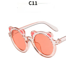 Load image into Gallery viewer, Round Frame Cute Little Bear Children&#39;s Sunglasses Simplicity Ultra Light shading Eye Protection Children&#39;s Sunglasses