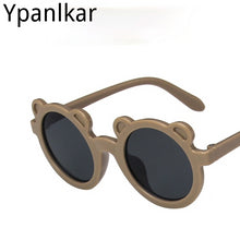 Load image into Gallery viewer, Round Frame Cute Little Bear Children&#39;s Sunglasses Simplicity Ultra Light shading Eye Protection Children&#39;s Sunglasses