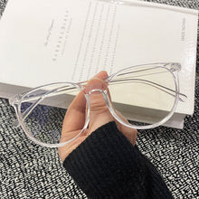 Load image into Gallery viewer, Round Frame Men&#39;s Computer Game Goggles Transparent Simple Ladies Anti-blue Light Ultra-light Glasses Frame