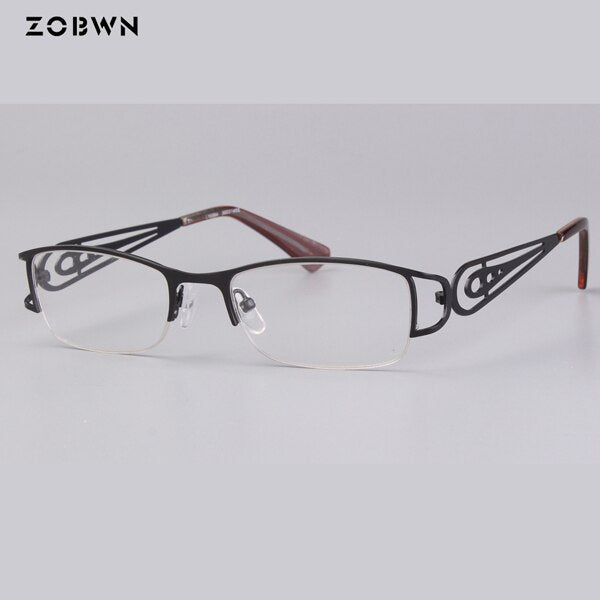 Semi-Rimless Frame women Men Retro montures de lunette de soleil for ladies 3 colors oculos sem grau,lentilles optique gafas