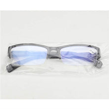 Load image into Gallery viewer, Semi-Rimless Reading Glasses Men Women Anti Blue Light Protect Half Frame Reading Mirror Unisex Eyewear
