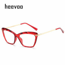 Load image into Gallery viewer, Sexy Cat Eye Glasses Women Transparent Eyewear Brand Designer Vintage Clear Eyeglasses Optical Frame Oculos