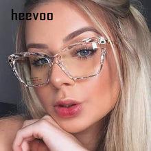 Load image into Gallery viewer, Sexy Cat Eye Glasses Women Transparent Eyewear Brand Designer Vintage Clear Eyeglasses Optical Frame Oculos