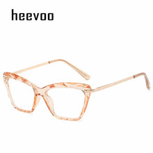 Load image into Gallery viewer, Sexy Cat Eye Glasses Women Transparent Eyewear Brand Designer Vintage Clear Eyeglasses Optical Frame Oculos