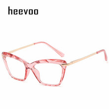 Load image into Gallery viewer, Sexy Cat Eye Glasses Women Transparent Eyewear Brand Designer Vintage Clear Eyeglasses Optical Frame Oculos
