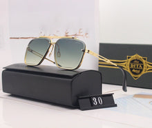 Carica l&#39;immagine nel visualizzatore di Gallery, Scaffale DITA marca montatura grande uomo donna occhiali da sole unisex retrò donna quattro stagioni coppia occhiali da sole 30 