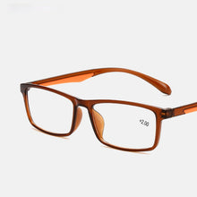 Load image into Gallery viewer, Simple and Plain Reading Glasses Simple Ultra-light Resin Glasses Men's Reading Glasses Ladies Optical Reading Glasses