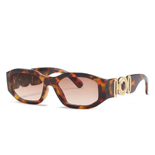 Load image into Gallery viewer, Small Frame Sunglasses, European and American Modern Personality Men&#39;s and Women&#39;s Sunglasses, Diamond Pearlescent Glasses