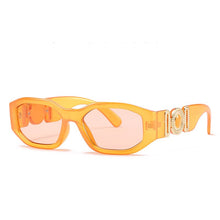 Load image into Gallery viewer, Small Frame Sunglasses, European and American Modern Personality Men&#39;s and Women&#39;s Sunglasses, Diamond Pearlescent Glasses