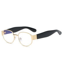 Load image into Gallery viewer, Small Oval Women Sunglasses Retro Metal Sun Glasses Men Brand Designer Vintage Female Cat Eye Shades UV400 Eyewear GOGGLES