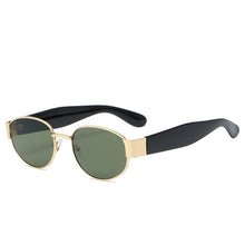 Load image into Gallery viewer, Small Oval Women Sunglasses Retro Metal Sun Glasses Men Brand Designer Vintage Female Cat Eye Shades UV400 Eyewear GOGGLES