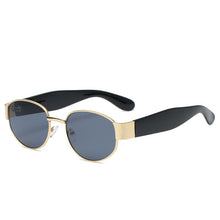 Load image into Gallery viewer, Small Oval Women Sunglasses Retro Metal Sun Glasses Men Brand Designer Vintage Female Cat Eye Shades UV400 Eyewear GOGGLES