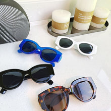 Load image into Gallery viewer, Small Oval Women Sunglasses Retro ResinSun Glasses Men Brand Designer Vintage Female Cat Eye Shades UV400 Eyewear GOGGLES