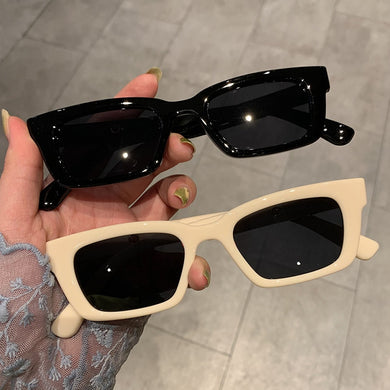 Small Sunglasses Women Trendy Vintage Brand Designer Hip Hop Square Leopard Sun Glasses Female Lady Eyewear UV400