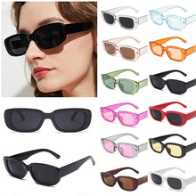 Load image into Gallery viewer, Solid Color Elegant Rectangle Sun Glasses Shades UV400 For Ladies Goggles Safety Women Sunglasses Eyewear