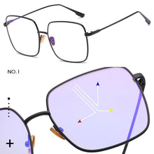Carica l'immagine nel visualizzatore di Gallery, Spectacles Square Transparent Glasses Women Vintage Round Computer Anti blue Eyeglasses Ladies Fashion Retro Clear