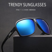 Load image into Gallery viewer, Square Carrera Sunglasses Men Vintage Retro Sports Driving Sun Glasses Oversize Colorful Outdoor Eyewear gafas de sol hombre