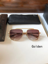 Load image into Gallery viewer, Square Edging Ultra Light Titanium Alloy Men&#39;s Sunglasses Retro Totem Design Punk Style Cool Sun Shading UV Protecti