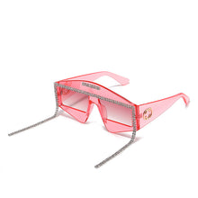 Load image into Gallery viewer, Square Ladies  Designer Sunglasses Women 2023  Brand Oversized Sunglasses Women 2023