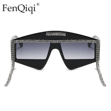 Load image into Gallery viewer, Square Ladies  Designer Sunglasses Women 2023  Brand Oversized Sunglasses Women 2023