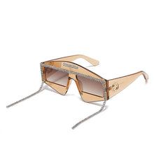 Load image into Gallery viewer, Square Ladies  Designer Sunglasses Women 2023  Brand Oversized Sunglasses Women 2023