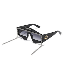 Load image into Gallery viewer, Square Ladies  Designer Sunglasses Women 2023  Brand Oversized Sunglasses Women 2023