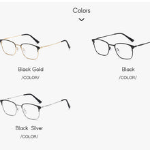 Load image into Gallery viewer, Square Photochromic Grey &amp; Anti Blue Ray Glasses, Women Sunglasses Men&#39;s Blue Rays Blocking Eyeglass for Computer A9016