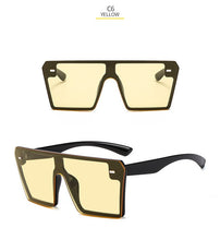 Load image into Gallery viewer, Square Sunglasses Men Women 2023 Brand Designer Mirror Silver Black Blue Sun Glasses For Male Luxulry Eyewear UV400