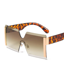 Load image into Gallery viewer, Square Sunglasses Women 2023  Brand Designer Red Pink Clear Small Lens Personality Sun Glasses Shades UV400