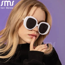 Load image into Gallery viewer, Square Sunglasses Women Oversized Steampunk Sun Glasses Men UV400 Driving Gradient Shades Vintage Goggle Eyewears