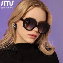 Load image into Gallery viewer, Square Sunglasses Women Oversized Steampunk Sun Glasses Men UV400 Driving Gradient Shades Vintage Goggle Eyewears