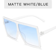 Load image into Gallery viewer, New Square Sunglasses Women Sun Glasses Female Eyewear Eyeglasses Plastic Frame Clear Lens UV400 Shade Fashion Driving