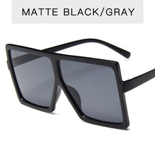 Load image into Gallery viewer, New Square Sunglasses Women Sun Glasses Female Eyewear Eyeglasses Plastic Frame Clear Lens UV400 Shade Fashion Driving