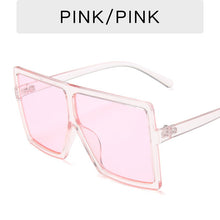 Load image into Gallery viewer, New Square Sunglasses Women Sun Glasses Female Eyewear Eyeglasses Plastic Frame Clear Lens UV400 Shade Fashion Driving