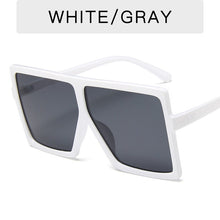 Load image into Gallery viewer, New Square Sunglasses Women Sun Glasses Female Eyewear Eyeglasses Plastic Frame Clear Lens UV400 Shade Fashion Driving
