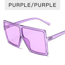 Load image into Gallery viewer, New Square Sunglasses Women Sun Glasses Female Eyewear Eyeglasses Plastic Frame Clear Lens UV400 Shade Fashion Driving