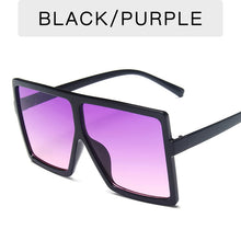 Load image into Gallery viewer, New Square Sunglasses Women Sun Glasses Female Eyewear Eyeglasses Plastic Frame Clear Lens UV400 Shade Fashion Driving