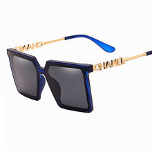 Load image into Gallery viewer, New Square Sunglasses Women Vintage Letter Frame Sun Glasses Luxury Brand Design Classic Shades Driving UV400 Gafas Oculos