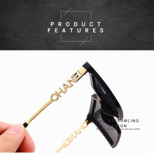 Load image into Gallery viewer, New Square Sunglasses Women Vintage Letter Frame Sun Glasses Luxury Brand Design Classic Shades Driving UV400 Gafas Oculos