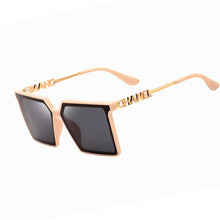 Load image into Gallery viewer, New Square Sunglasses Women Vintage Letter Frame Sun Glasses Luxury Brand Design Classic Shades Driving UV400 Gafas Oculos
