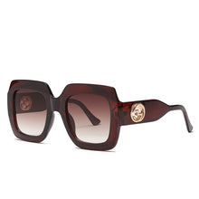 Load image into Gallery viewer, Staylish Plastic Oversized Square Sun Glasses Women 2023 Brand Designer Sunglasses Oculos De Sol Feminino