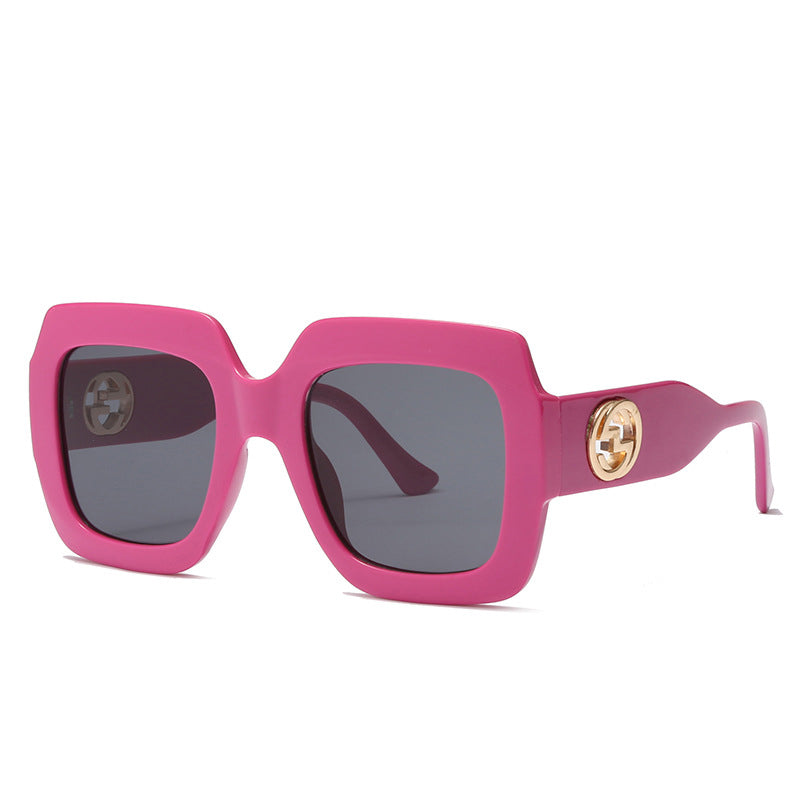 Staylish Plastic Oversized Square Sun Glasses Women 2023 Brand Designer Sunglasses Oculos De Sol Feminino