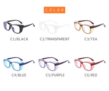 Carica l&#39;immagine nel visualizzatore di Gallery, Steam Punk Sunglasses Jelly Lunettr Frame Sun Glasses Ant-i-Blue Optical Gafas Oculos UV400 Sunglasses