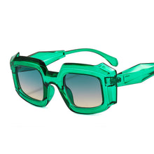 Load image into Gallery viewer, Steampunk Square Sunglasses For Women Men Punk Irregular Sun Glasses UV400 Eyewear Tint Shades Eyeglasses