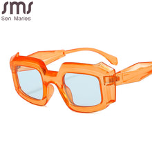 Load image into Gallery viewer, Steampunk Square Sunglasses For Women Men Punk Irregular Sun Glasses UV400 Eyewear Tint Shades Eyeglasses